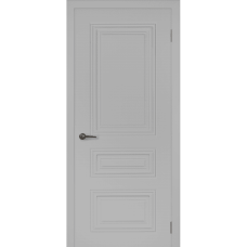 Межкомнатная дверь ROMA 3 серая пастель RAL 7047