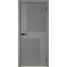 Межкомнатная дверь LOFT серый RAL 7001