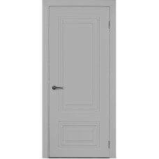 Межкомнатная дверь ROMA 2 серая пастель RAL 7047